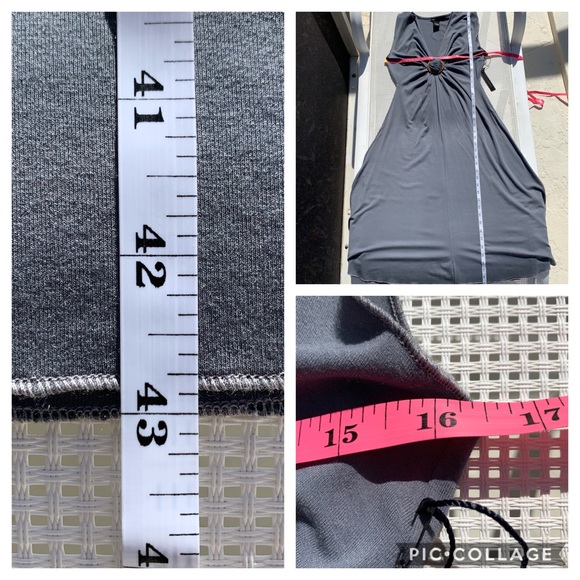 🆕 BCBG MaxAria Ash Sleeveless Jersey Maxi Dress - Picture 5 of 7